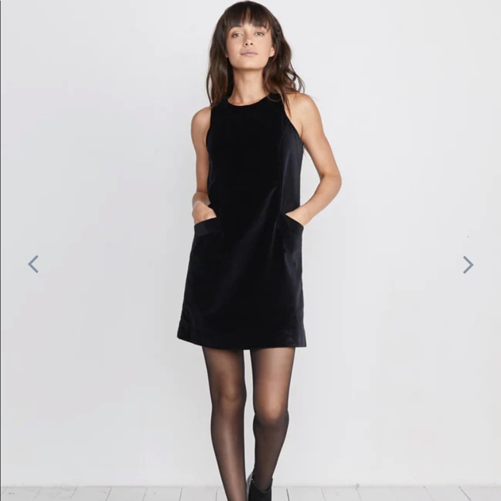 NWOT Marine Layer Cizon Velvet Dress
